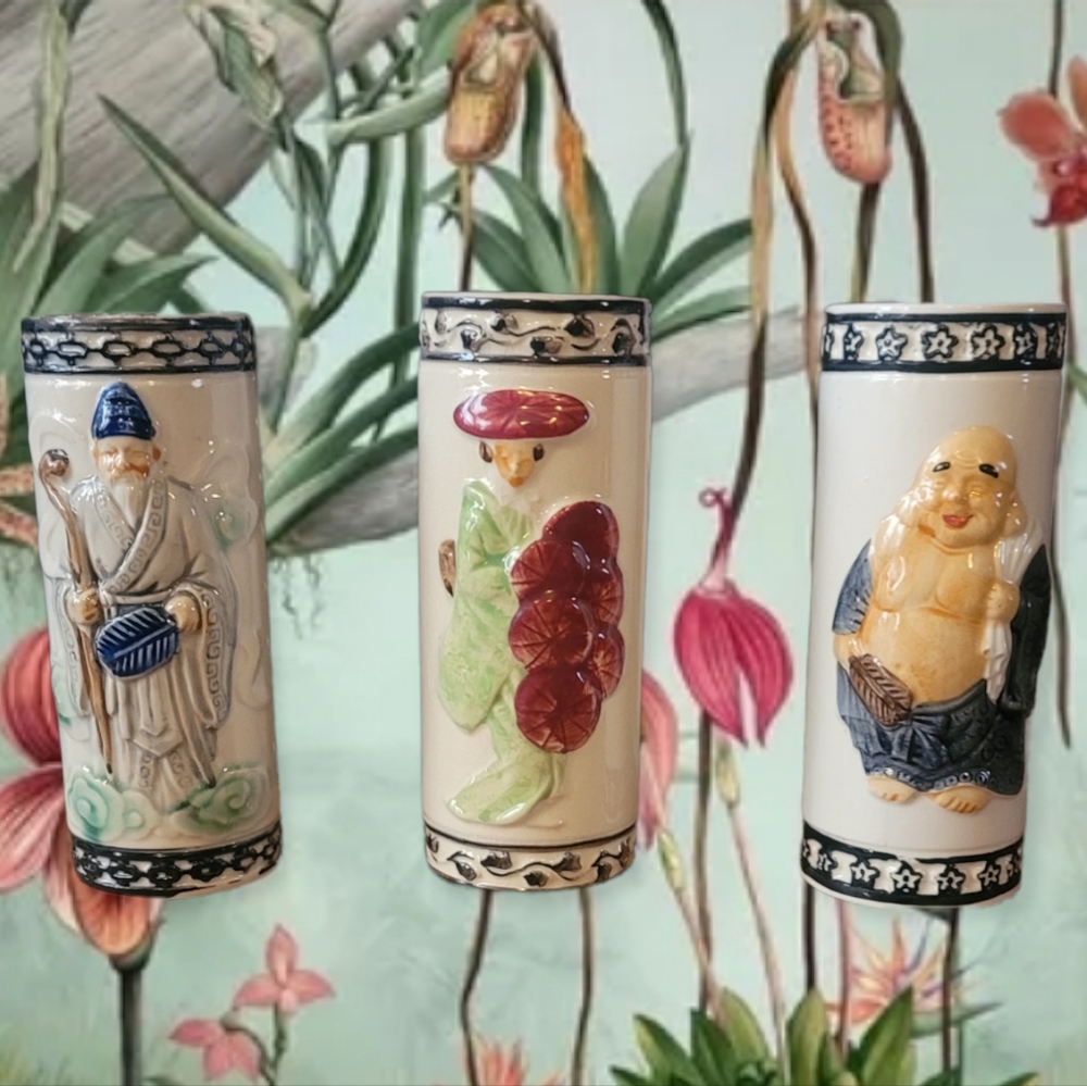 Tiki Mugs 3pc